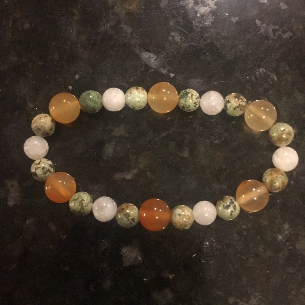 Handmade beaded bracelet